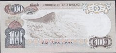 6.Emisyon 1.Tertip 100 Lira F22 442523 Çilaltı