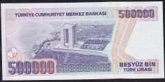 7.Emisyon 3.Tertip 500000 Lira F88 660891 Çilaltı Çil