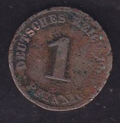 Almanya 1 Pfennig 190x A Haliyle