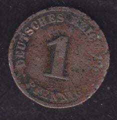 Almanya 1 Pfennig 190x A Haliyle