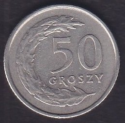 POLONYA 50 GROSZY 1991 ÇOK TEMİZ