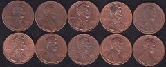 Amerika 1 Cent 1990-99 Arası 10 Adet Tam seri
