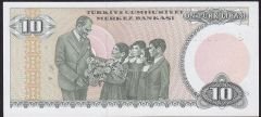 7.Emisyon 2.Tertip 10 Lira D39 096210 Çil