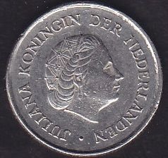Hollanda 25 Cent 1977