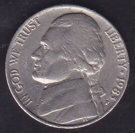 Amerika 5 Cent 1983 P