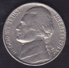 Amerika 5 Cent 1983 P