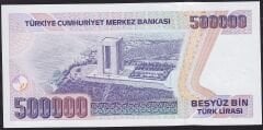 7.Emisyon 3.Tertip 500.000 Lira F56 851300 Çil