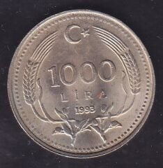 1993 Yılı 1000 Lira