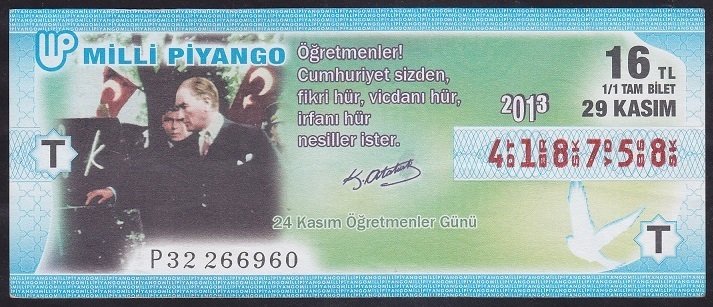 2013 29 KASIM TAM BİLET