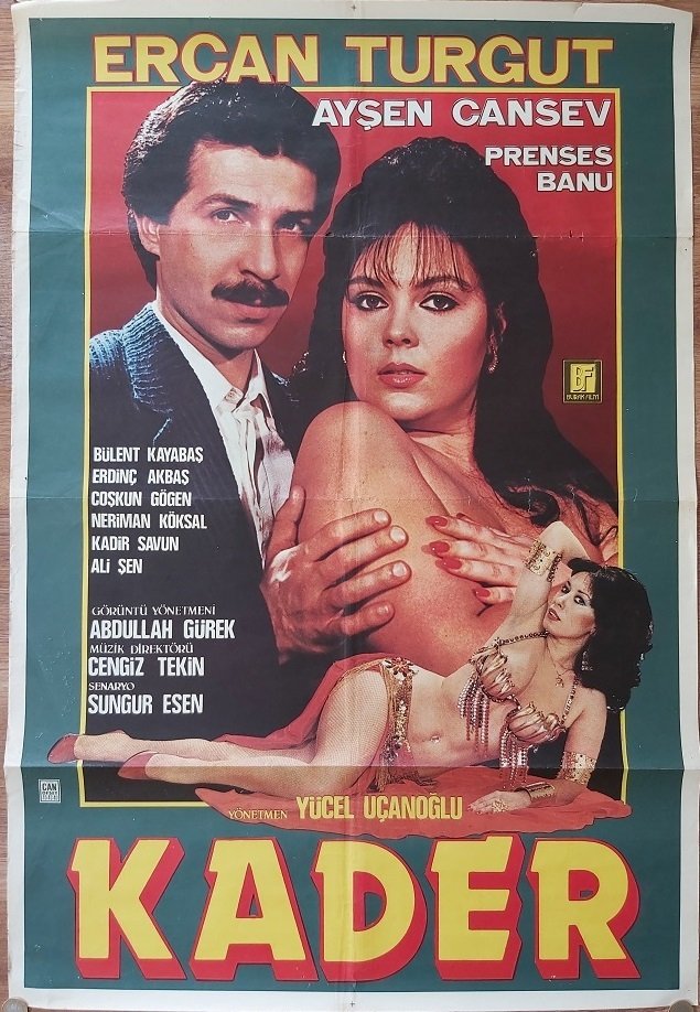 Ercan Turgut - Ayşen Cansev - Kader - Film Afişi