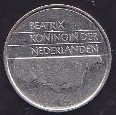 Hollanda 25 Cent 1986