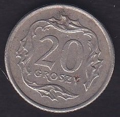 POLONYA 20 GROSZY 1991 ÇOK TEMİZ