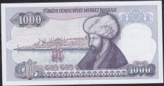 7.Emisyon 1.Tertip 1000 Lira A65 313636 Çil