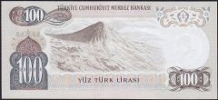 6.Emisyon 1.Tertip 100 Lira C71 394682 Çilaltı Çil