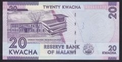 Malawi 20 Kwacha 2012 ÇİL Pick 57a