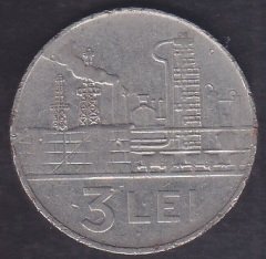 ROMANYA 3 LEİ 1966