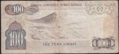 6.Emisyon 1.Tertip 100 Lira C29 113025 Temiz