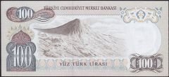 6.Emisyon 3.Tertip 100 Lira J42 756116 Çil