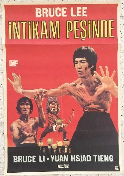 YABANCI - İNTİKAM PEŞİNDE - BRUCE LEE - FİLM AFİŞİ