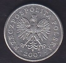 POLONYA 10 GROSZY 2007 ÇOK TEMİZ