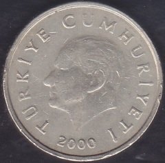 2000 Yılı 50 Bin Lira Çok Temiz