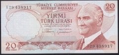 6.EMİSYON 4.TERTİP 20 LİRA I29 438917 ÇİLALTI