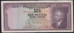 3.EMİSYON 2.5 LİRA A21 045718 TEMİZ ( YIKAMA VAR)