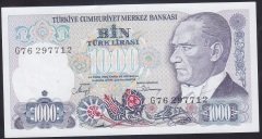 7.EMİSYON 2.TERTİP 1000 LİRA G76 297712 ÇİLALTI ÇİL