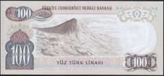 6.Emisyon 3.Tertip 100 Lira J41 845202 Çil