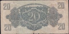 Macaristan 20 Pengo 1944 Temiz