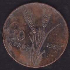 1967 Yılı 10 Kuruş