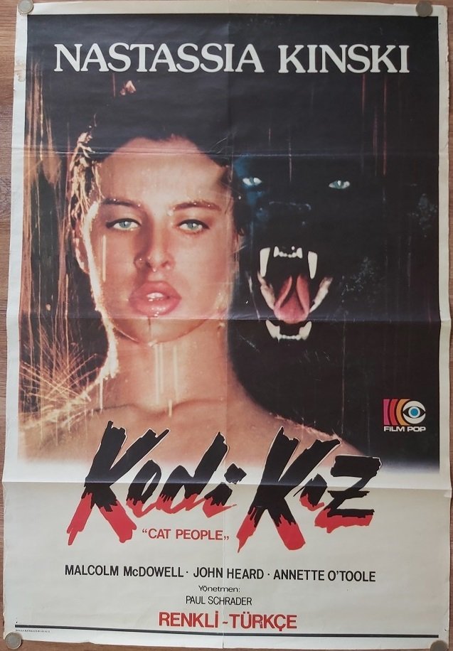 Yabancı - Kedi Kız - Nastassia Kinski - Film Afişi
