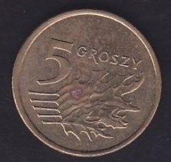 POLONYA 5 GROSZY 2007