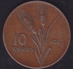1967 Yılı 10 Kuruş