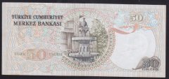 6.EMİSYON 1.TERTİP 50 LİRA G52 360328 ÇÇT +