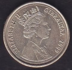 Cebelitarık ( Gibraltar ) 1 Pound 2009