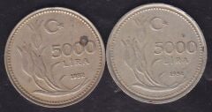 1992-94 Yılı 5000 Lira