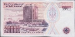 7.Emisyon 1.Tertip 20000 Lira E81 182162 Çilaltı Çil