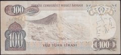 6.Emisyon 1.Tertip 100 Lira B86 115385 Çok Temiz