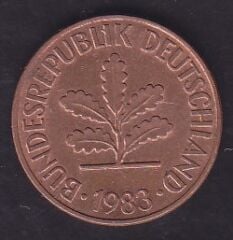 Almanya 2 Pfennig 1983 G