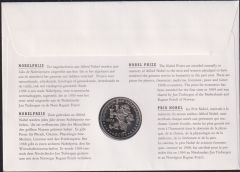 Hollanda 1 Ecu 1995 Folder Pullu ve Zarf Kapamada ( Jan Tinbergen )