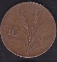 1966 Yılı 10 Kuruş