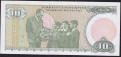 7.Emisyon 1.Tertip 10 Lira B27 813511 Çil