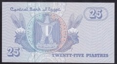 Mısır 25 Piasters 1987 Çil Pick 57a