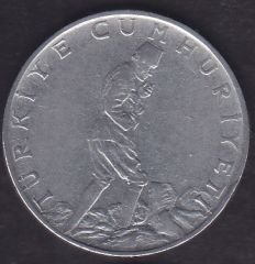1971 Yılı 2.5 Lira Ters