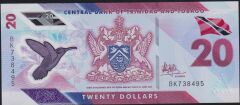Trinidad Tobago 20 Dolar 2020 Çil Pick 63 Polimer