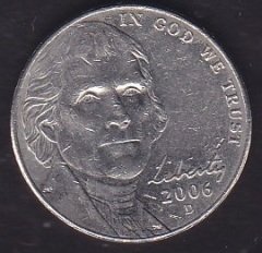Amerika 5 Cent 2006 D