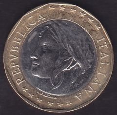 İtalya 1000 Liret 1997