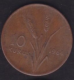 1964 Yılı 10 Kuruş