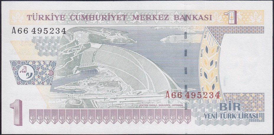 8.EMİSYON 1 YTL A66 495234 ÇÇT +